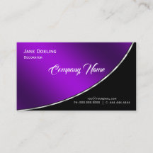 Elegant Modernes Berufliches Licht Lila