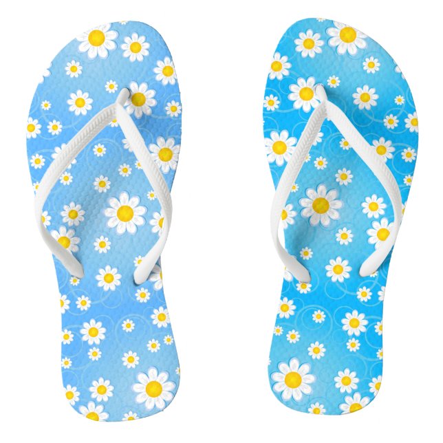 Elegant Modernes Floral Flip Flops (Fußbett)