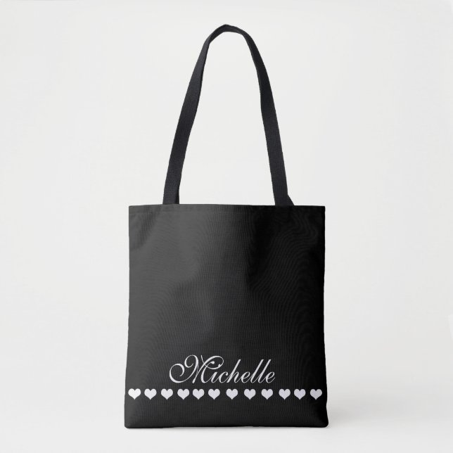 Elegant Monogram Black (Vorderseite)