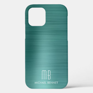 Elegant Monogram Green Case-Mate iPhone Hülle
