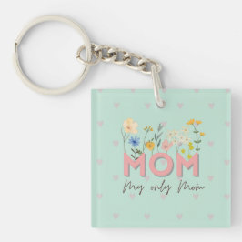 Elegant Mother’s Day Keychain Gift for Mom Schlüsselanhänger