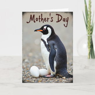 Elegant Mothers Day Bird Card Karte