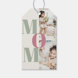 Elegant Mother's Day Foto Collage | MAMAS - Geschenkanhänger