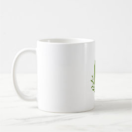 Elegant mug of matcha drink kaffeetasse