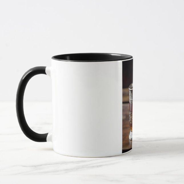 Elegant Mug with Stylish Logo | Custom Printed Mug Tasse (Links)