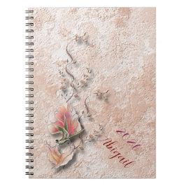 Elegant Nature Embossed photo notebook  Notizblock