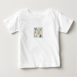 Elegant Nature Patchwork Baby T-shirt