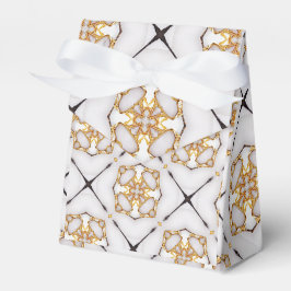 Elegant Nautical Navy und White Geschenkschachtel