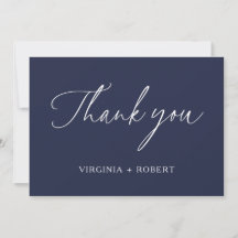 Elegant Navy Blue | Minimalistische Hochzeit