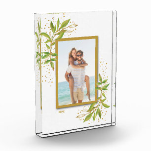 Elegant Neu verheiratete Flitterwochen Custom Fotoblock