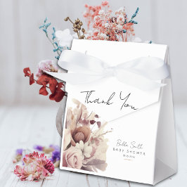 Elegant Neutral Gold Cradle Baby Shower Geschenkschachtel