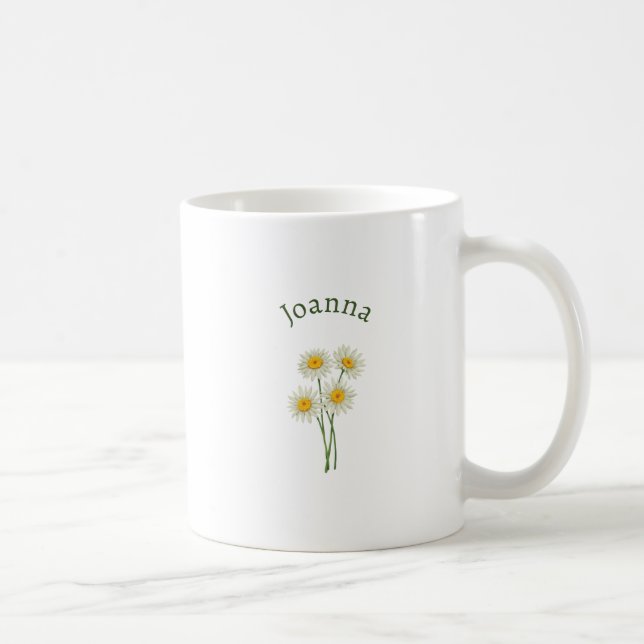Elegant Niedlich Raffiniert Benannt Romantisch Blu Kaffeetasse (Rechts)