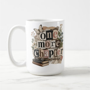 Elegant Noch ein Kapitel Retro Vintage Bücherliebh Kaffeetasse