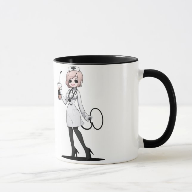 Elegant Nurse Coffee Mug Tasse (Rechts)