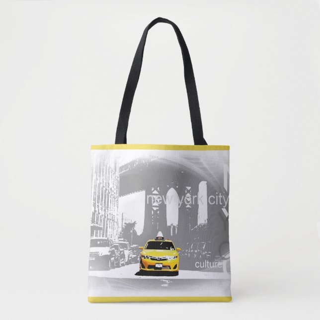 Elegant Nyc New York City Brooklyn Yellow Taxi (Vorderseite)