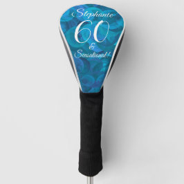 Elegant Ocean Blue 60 und sensationeller Geburtsta Golf Headcover