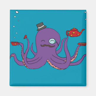 Elegant Octopus Magnet
