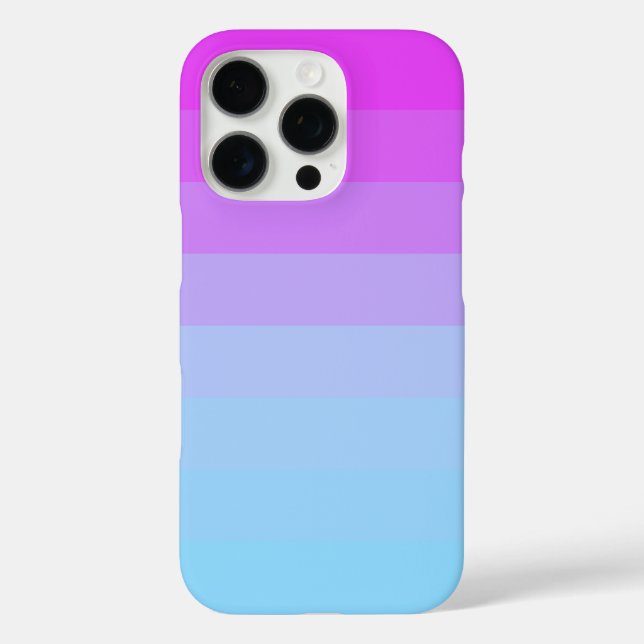 Elegant Ombre Design Case-Mate iPhone Hülle (Rückseite)