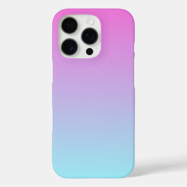 Elegant Ombre Design Case-Mate iPhone Hülle (Rückseite)