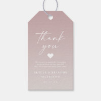 Elegant Ombre Mauve & Off-White Wedding Vielen Dan