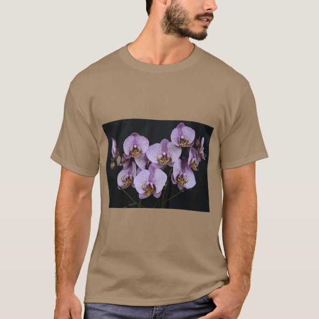Elegant Orchid Blossom Tee (Vorderseite)