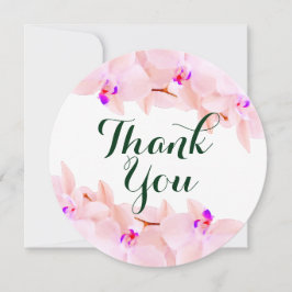 Elegant Orchid Vielen Dank Karten