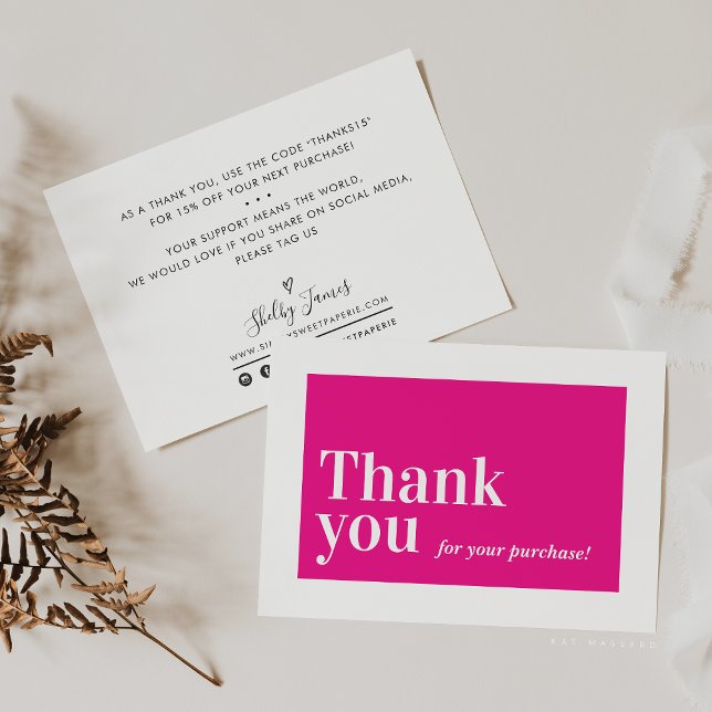 ELEGANT ORDER INSERT Geschäft danke Ihnen chic pin (Von Creator hochgeladen)