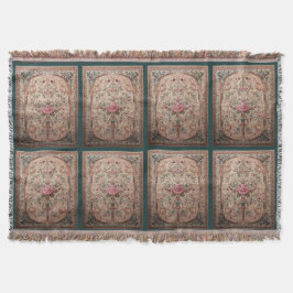 Elegant Oriental Floral Decke
