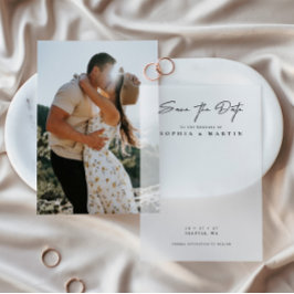 Elegant Overlay Hand Lettered Wedding