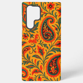 Elegant Paisley Floral Pattern Samsung Galaxy Hülle