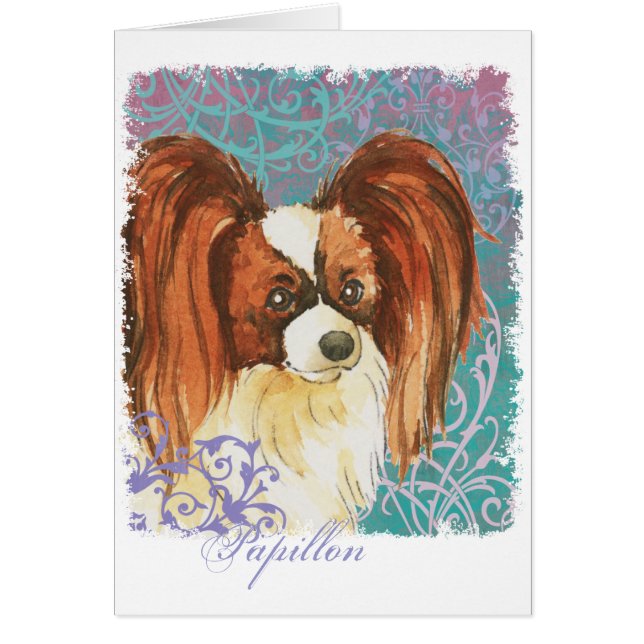 Elegant Papillon Card (Vorne)