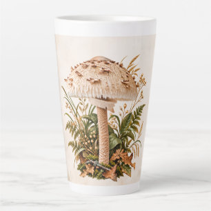Elegant Parasol Mushroom – Woodland Botanical Milchtasse