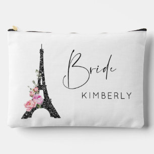 Elegant Paris Thema Eiffel Turm Bride Make-up Zubehörtasche