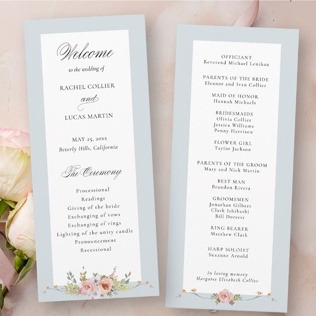 Elegant Pastel Boho Floral Calligraphy Programm (Von Creator hochgeladen)