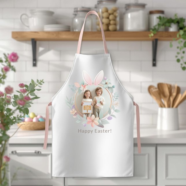 Elegant Pastel Easter Photo Apron Schürze (Von Creator hochgeladen)