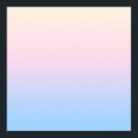 Elegant pastel pink blue bright gradient Colors Poster<br><div class="desc">elegant pastel pink blue bright graght gradient colors. beautiful blurred background. modern Bündering backdrop. aesthetic abstract art. Soft aurora colors</div>
