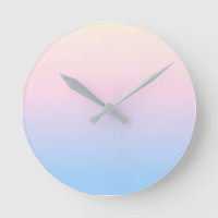 Elegant pastel pink blue bright gradient Colors