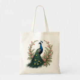 Elegant Peacock Shopping Bag Tragetasche