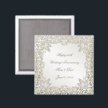 Elegant Pearl 30. Wedding Anniversary Magnet<br><div class="desc">Ein Digitalbcon-Bilddesign mit einer satinperlen Perlenfarbe und blühend Design-Thema mit einer Vielzahl von individuellen Bildern, Formen, Mustern, Stilen und Schriftart in diesem einzigartigen "Elegant Pearl 30th Wedding Anniversary" Magnet. Dieses elegante und ansprechende Design wird durch eine individuell anpassbare Textschrift ergänzt, die Ihren eigenen besondere Anlass zum Anzug bringt. KOMPLETT IHRE...</div>