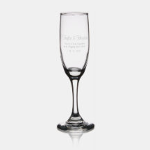 Elegant Personalisiert Champagne Flute