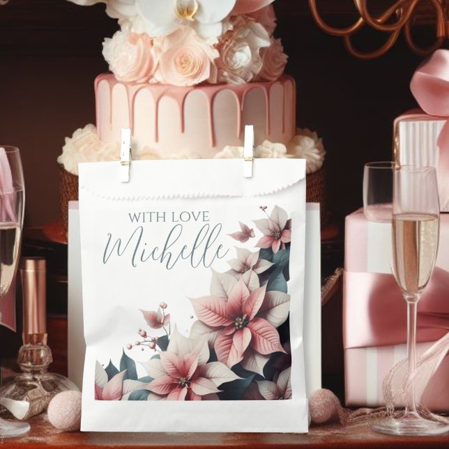 Elegant Personalisiert floral Geschenktütchen (Von Creator hochgeladen)