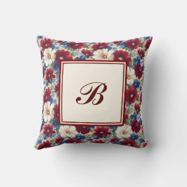 Elegant Personalisiert Stylisch Romantisch Floral  Kissen