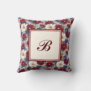 Elegant Personalisiert Stylisch Romantisch Floral Kissen