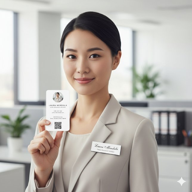 Elegant Personalized Editable Business Card Print Visitenkarte (Von Creator hochgeladen)