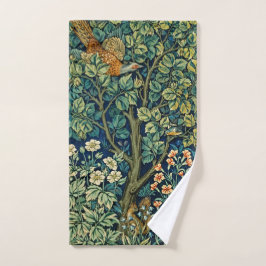 Elegant Pheasant Inspiriert von William Morris Handtuch