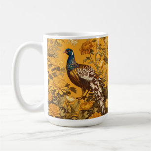 Elegant Pheasant William Morris Inspiriert Kaffeetasse