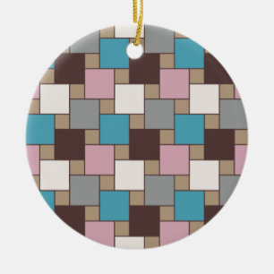 Elegant Pink Nectar Keramikornament