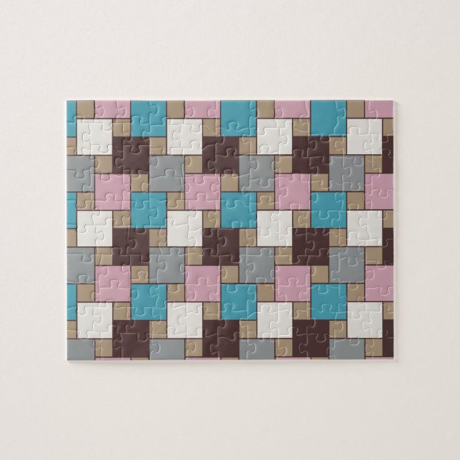 Elegant Pink Nectar Puzzle (Horizontal)