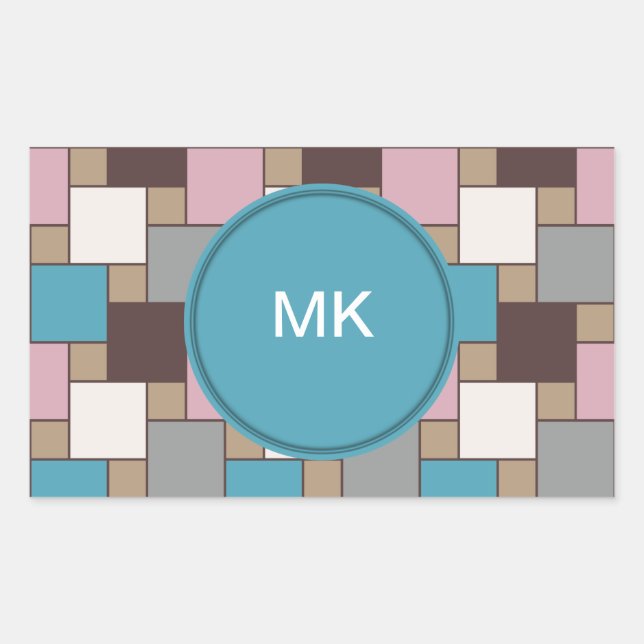 Elegant Pink Nectar Rechteckiger Aufkleber (Vorderseite)