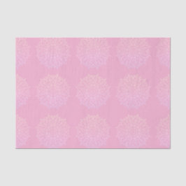 Elegant Pink Ombre Mandala Decoupage Kunst-Geschen Seidenpapier